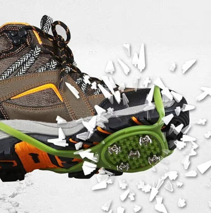 5-Prong Anti-Slip Spikes For Safe Winter Walks – Compatible With All Types Of Footwear