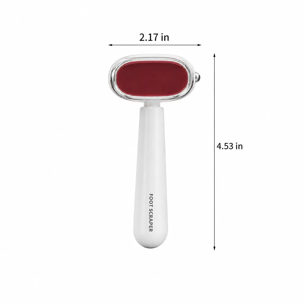 Dual‑Sided Foot Callus Remover, Stainless Steel Blade Foot Scraper 🦶