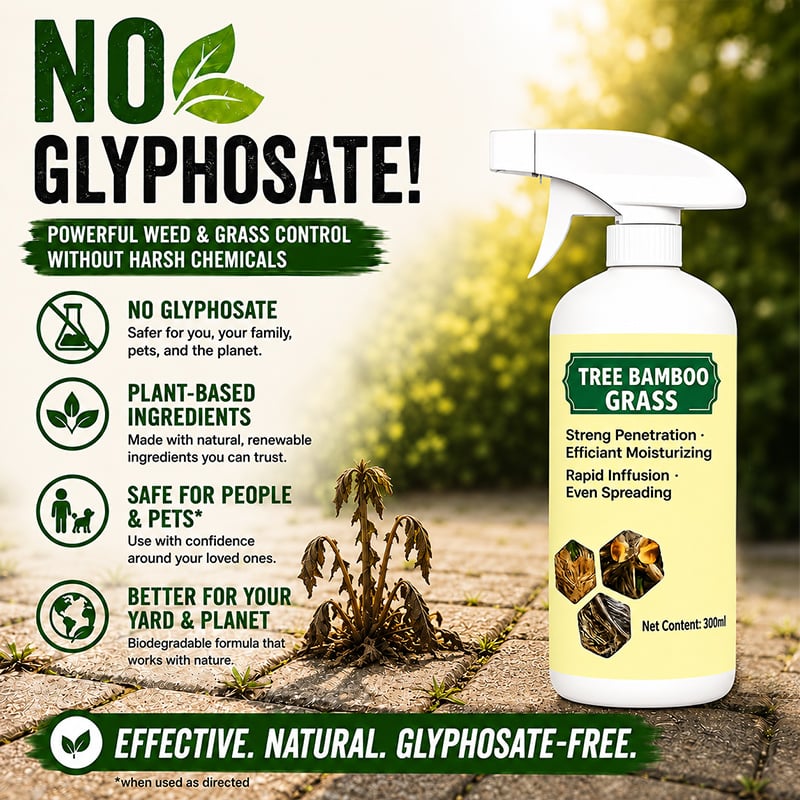 🔥Hot Sale🎁 Fast-Acting Natural Weed & Grass Killer Spray