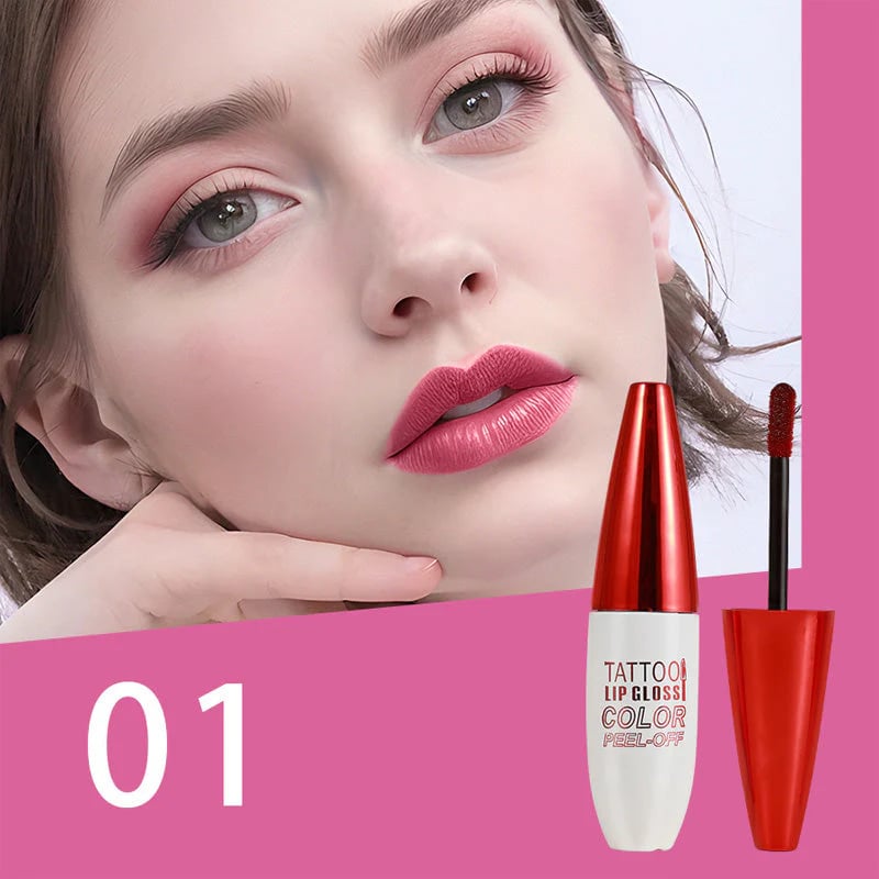 🔥🏆Removable, waterproof, long-lasting lip gloss