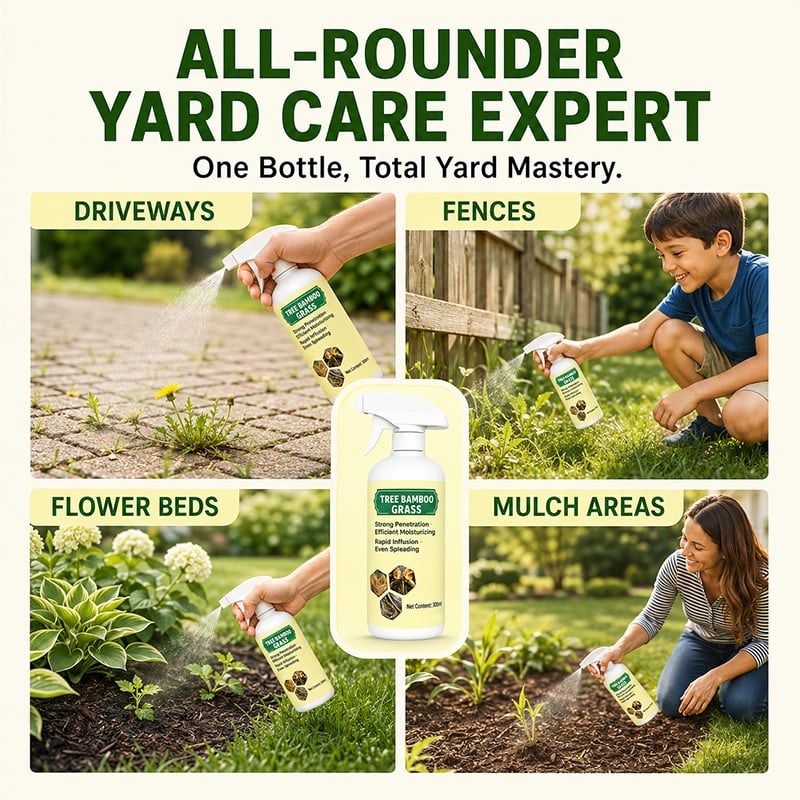 🔥Hot Sale🎁 Fast-Acting Natural Weed & Grass Killer Spray
