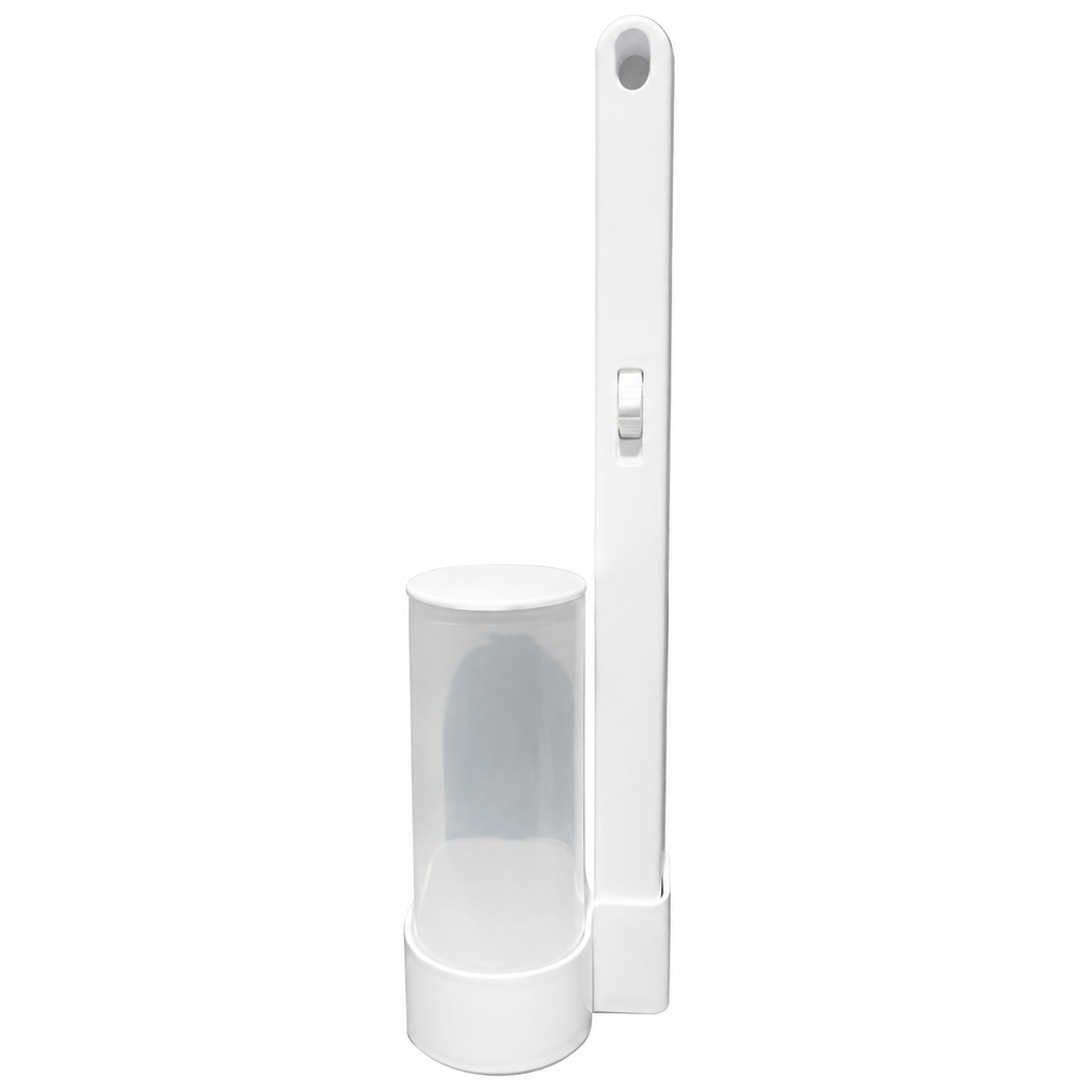 Disposable Toilet Cleaning System: Toilet Brush & Holder Kit with 18PCS Pre-Soaked Cleaner