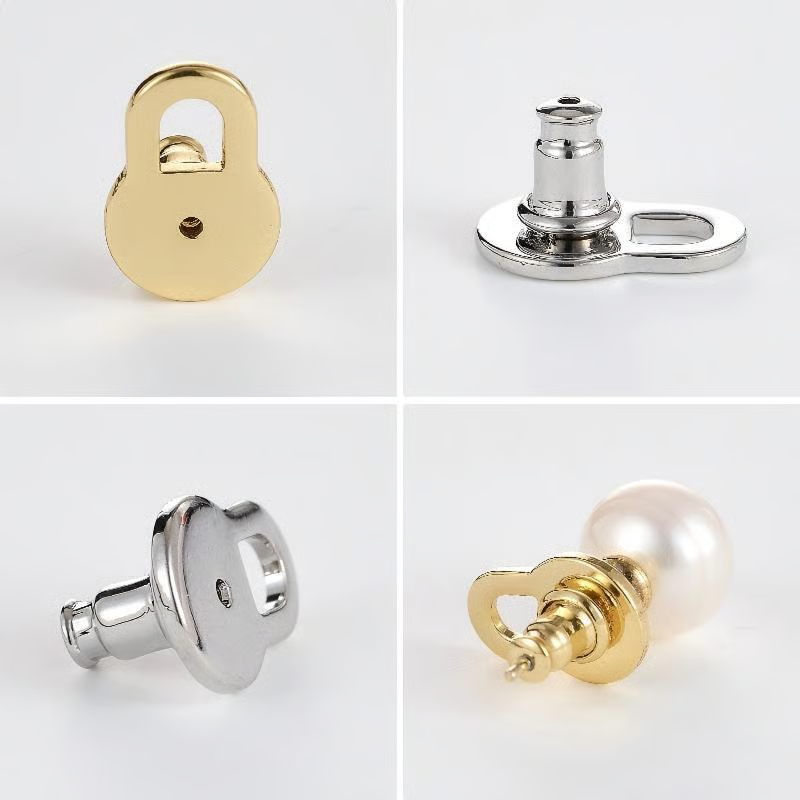 18K Gold Plated Lobe Lifters for Heavy Earrings for Women - Earring Backs for Droopy Ears