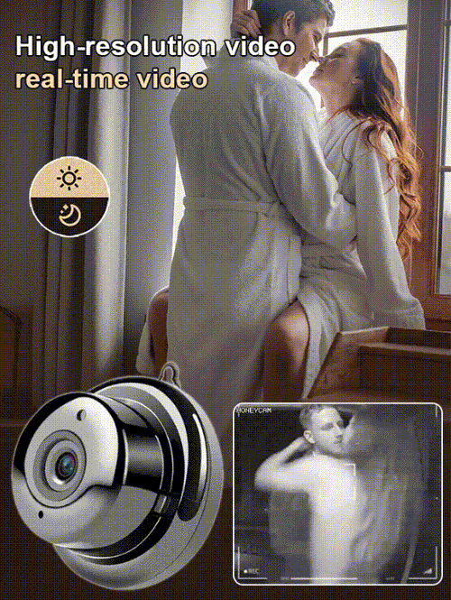 [Upgraded ultra-invisible] No-plug camera