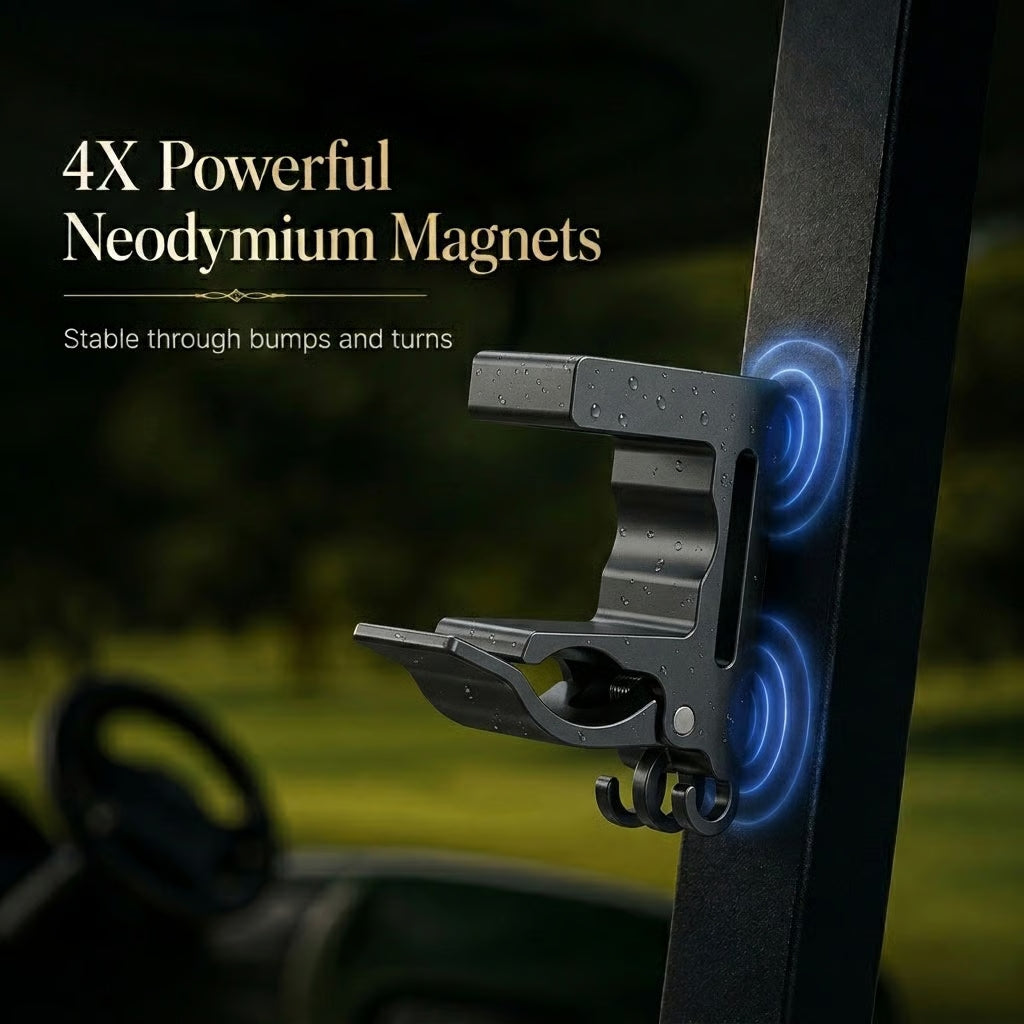 🔥Universal Magnetic Cigar Clip for Golf Cart