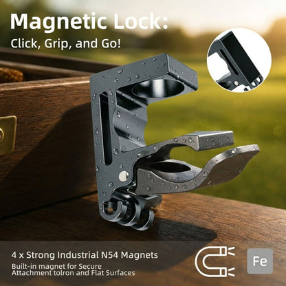 🔥Universal Magnetic Cigar Clip for Golf Cart