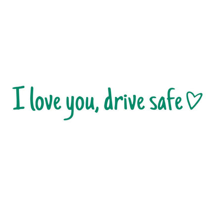 💓 I love you, drve safe Sticker（3pcs）