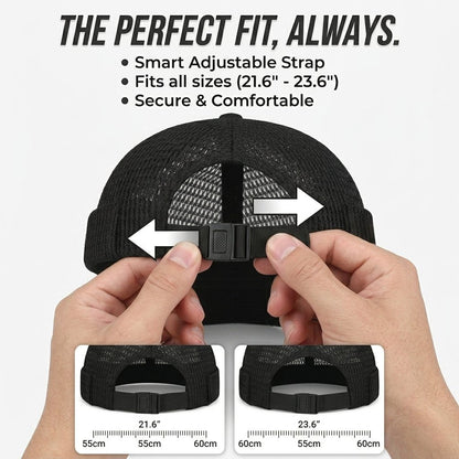 🧢 Everyday Mesh Cap – No Sweat, Just Comfort (Fits Most)