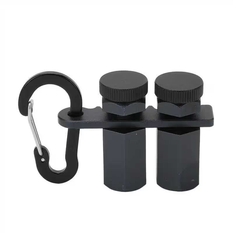 ✨Tall Stair Gauges for Framing Square – Hexagonal Stable Lock with Holder & Hook for Carpentry & Circular Saw