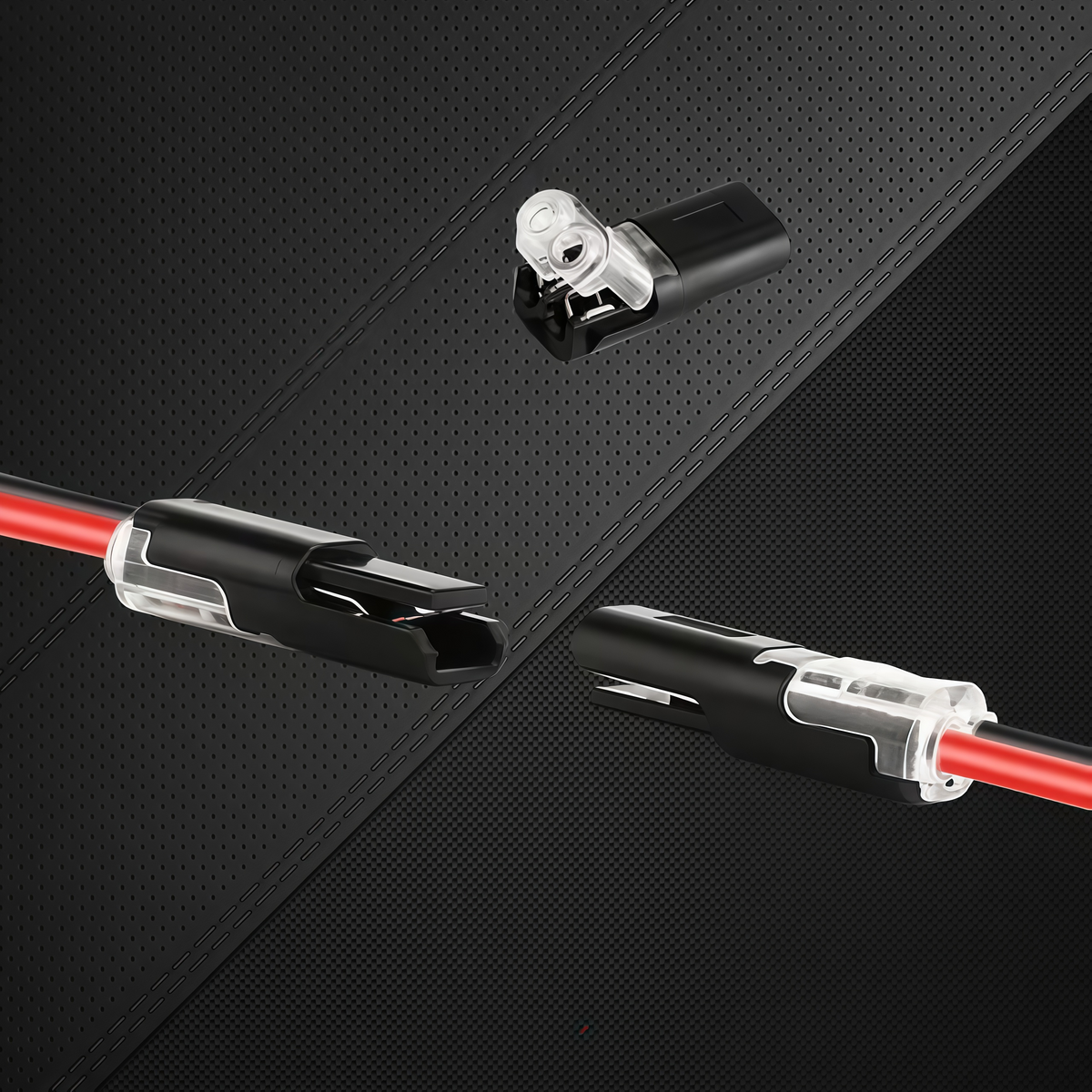🔥🔥Double - Wire Plug-in Connector With Locking Buckle
