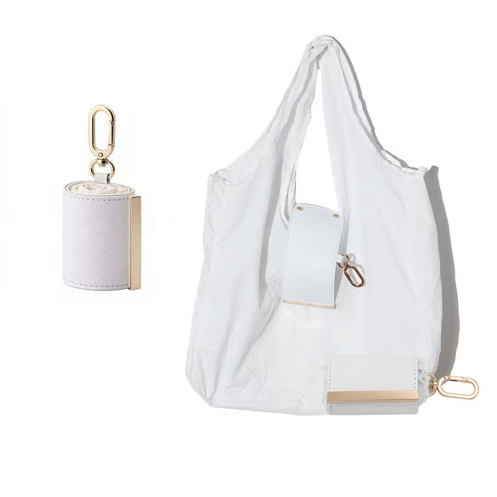 Transformable Bag – Stylish Vegan Leather Tote & Keychain Charm