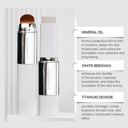KAILINYA® Color‑Changing Foundation Stick with Brush