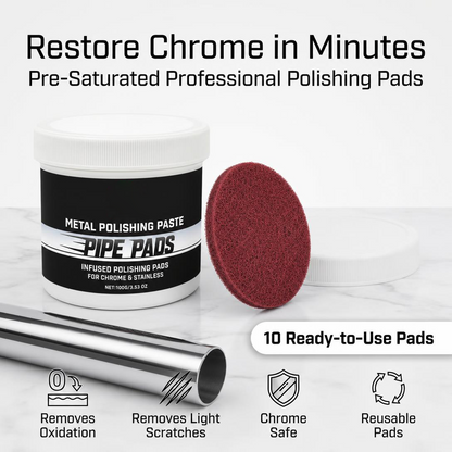 MirrorFinish Pads Remove scratches and oxidation