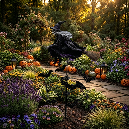🧙‍♀️ The Enchanted Witch Garden Wind Spinner