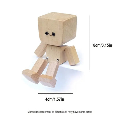 Helloween Sale🔥Wobbly Wooden Smile with 12PCS Magnetic Expressions