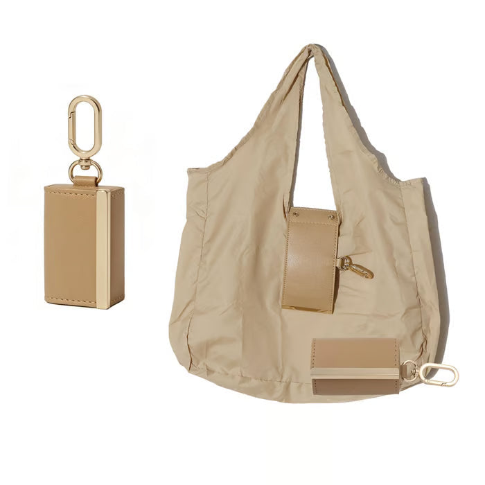 Transformable Bag – Stylish Vegan Leather Tote & Keychain Charm