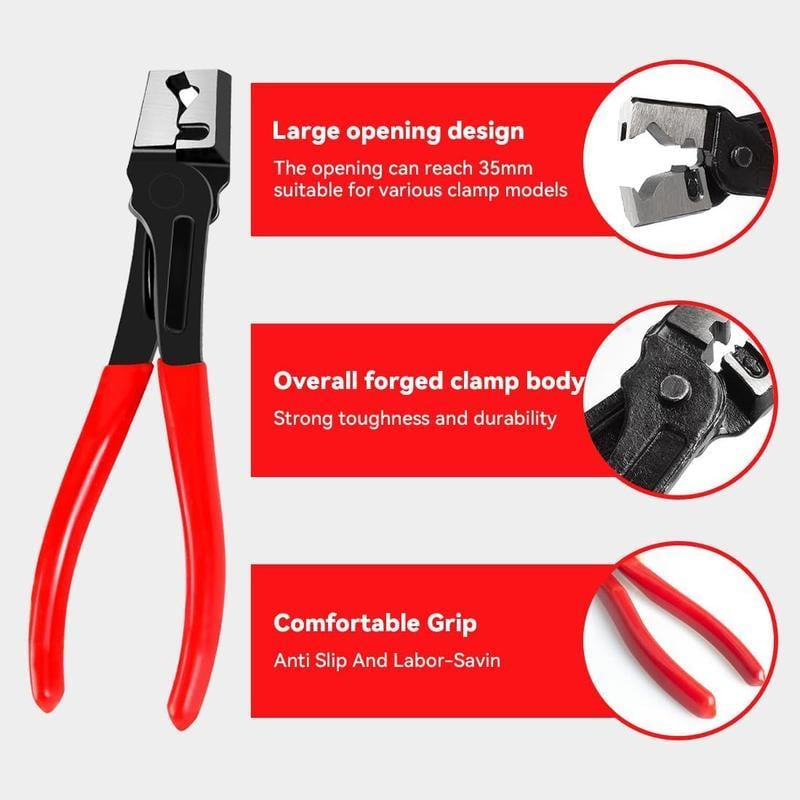 5PC Automotive Electrical Disconnect & Trim Clip Pliers Set
