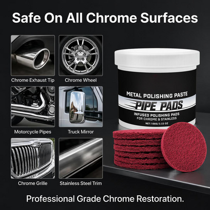 MirrorFinish Pads Remove scratches and oxidation