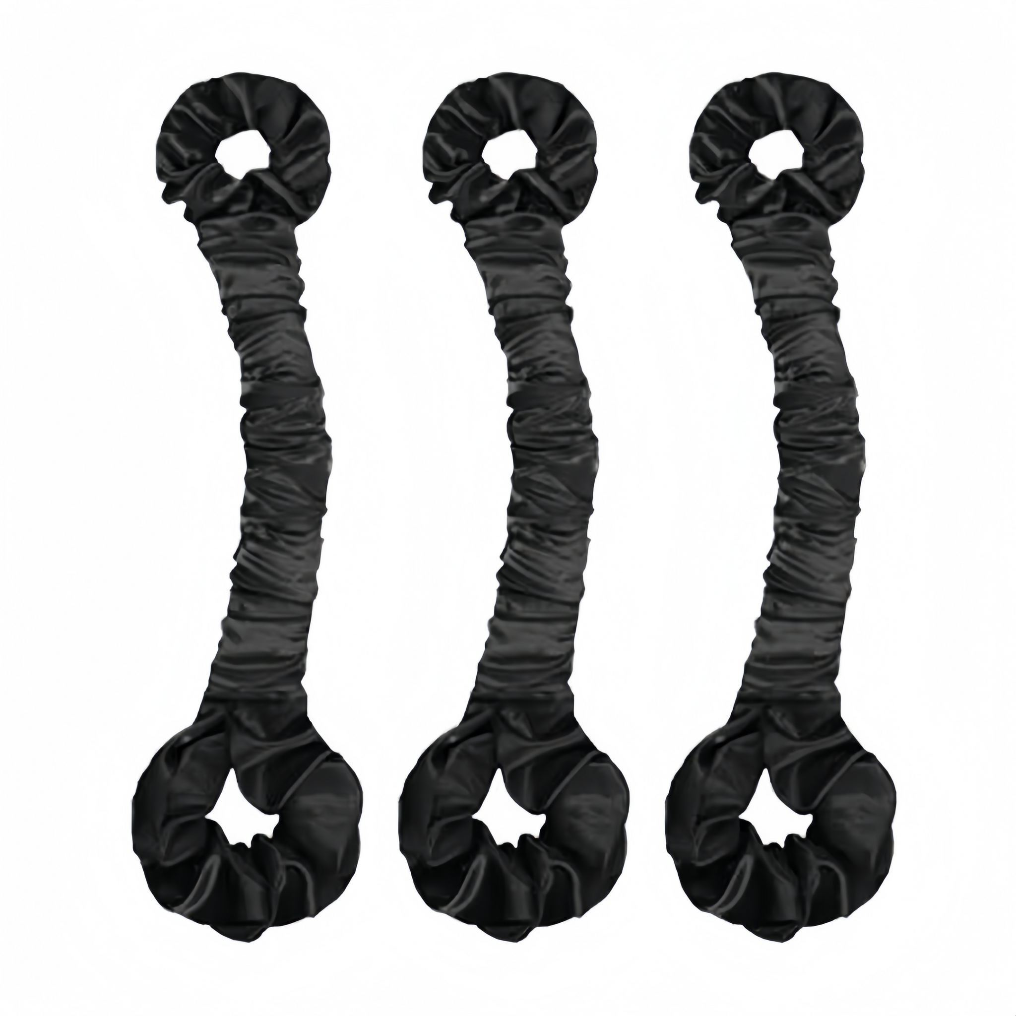 Multi-function Satin Heatless Hair Curler & Hair Tie Non