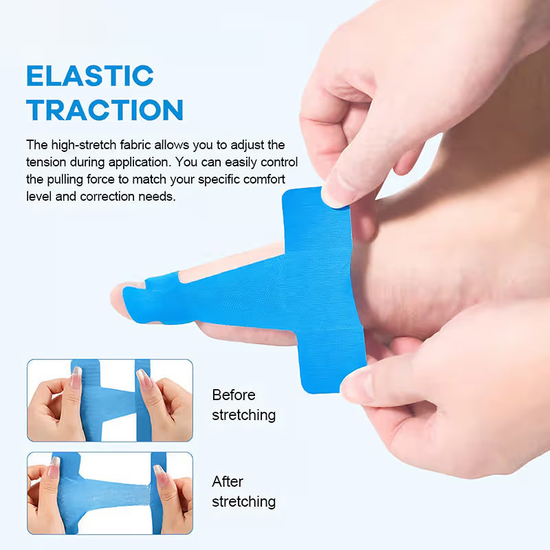 👣Pre-cut Hallux Valgus Corrector Kinesiology Tape