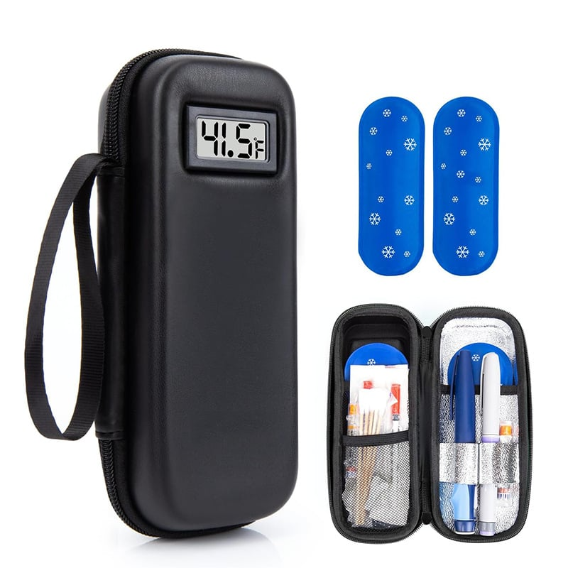 🔥Insulin Cooler Travel Case with Temperature Display