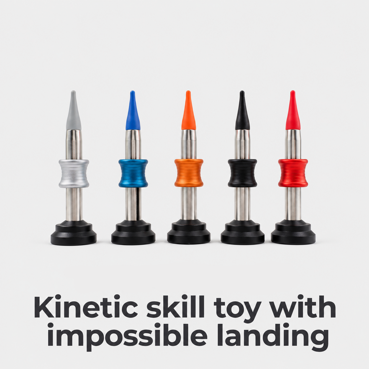 Kinetic Desk toy That Performs Impossible Landing