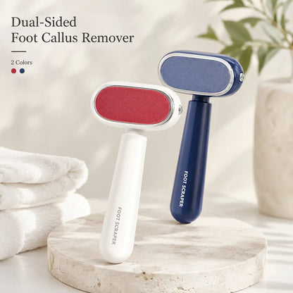 Dual‑Sided Foot Callus Remover, Stainless Steel Blade Foot Scraper 🦶