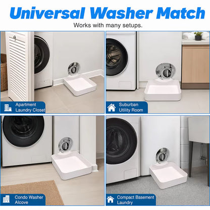 🏆Universal Front-Load Washing Machine Drain Pan