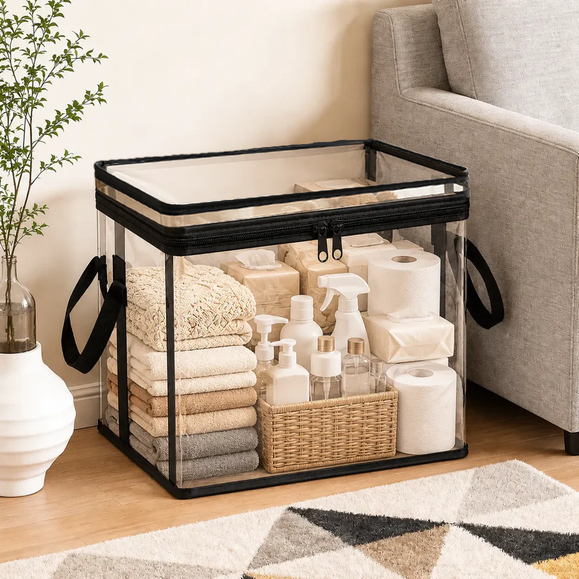 🎁Transparent Large-Capacity Storage Bag