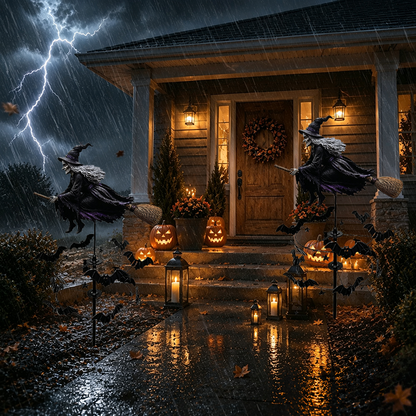 🧙‍♀️ The Enchanted Witch Garden Wind Spinner