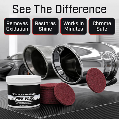 MirrorFinish Pads Remove scratches and oxidation