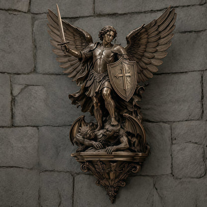 🕊️St. Michael Guardian Angel Wall Light✨