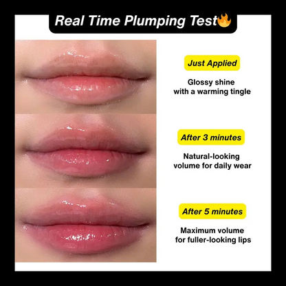 💋 Fuller-Looking Lips in Minutes — No Needles, No Sticky Mess ✨