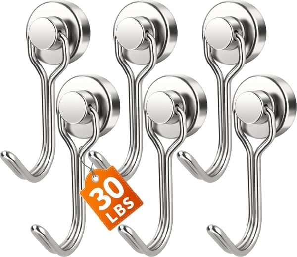 🚨🚨 2026 Upgrade Swivel Swing Magnetic Hooks 30LBS