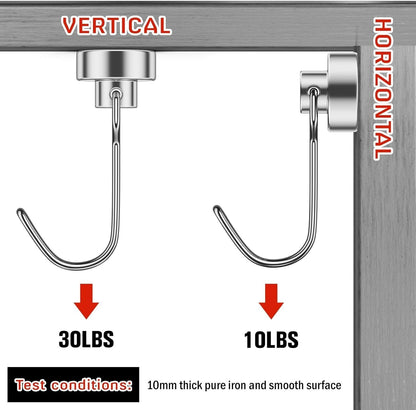 🚨🚨 2026 Upgrade Swivel Swing Magnetic Hooks 30LBS
