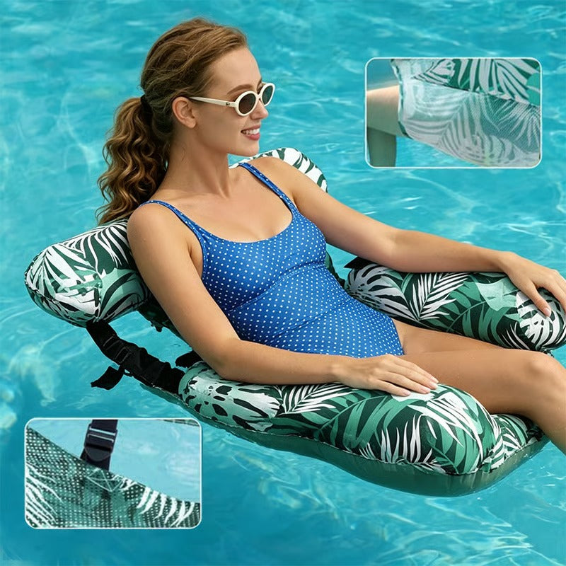 🔥Summer Hot Sale 🏆️ Inflatable Pool Floats Adult,Floating Lounge Chairs