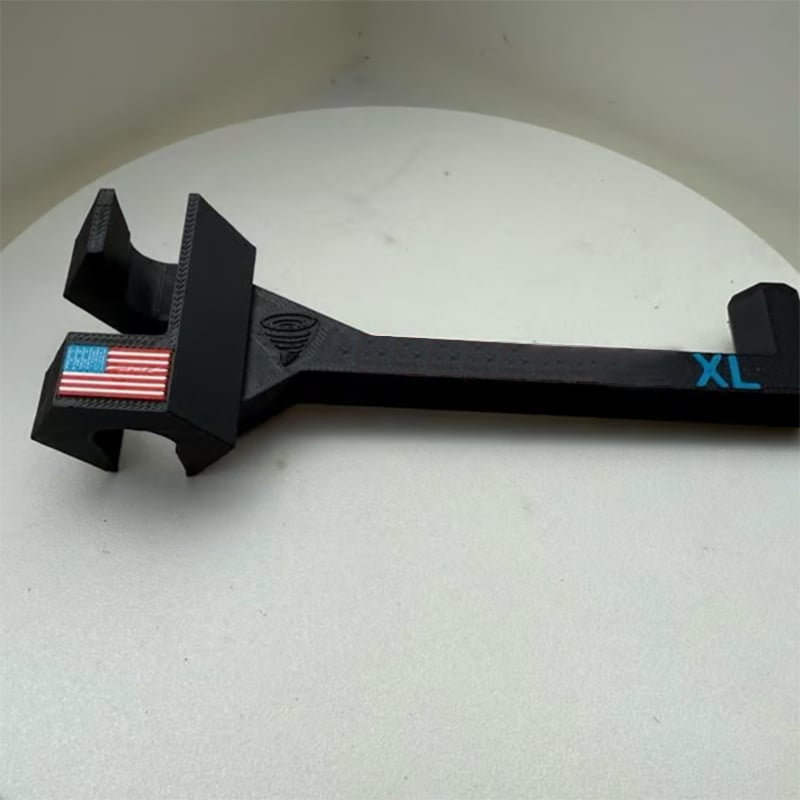 Twist-On 2.0 “XL” – Nearly Universal Bow Hanger for Trucks & SUVs - Printed from ASA will not melt/warp– Spacer Ring Included | 20% Stronger | Quick No-Tool Install