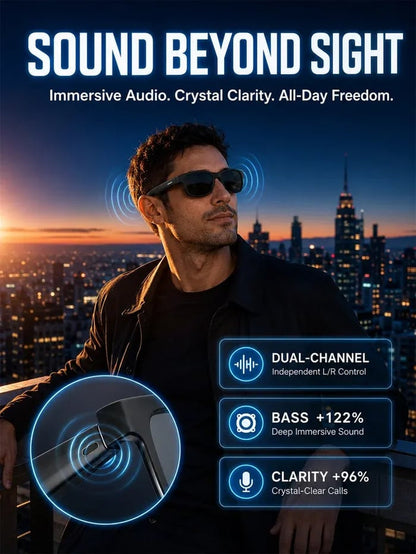 Smart Bluetooth glasses with AI