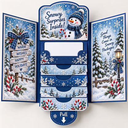 2026 New 🎅💳 Waterfall Christmas Gift Card Booklet ✨