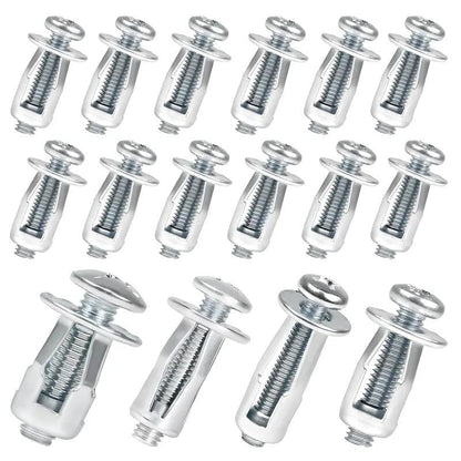 🔩 30PCS/90PCS Button Rivet Locking Nuts Set