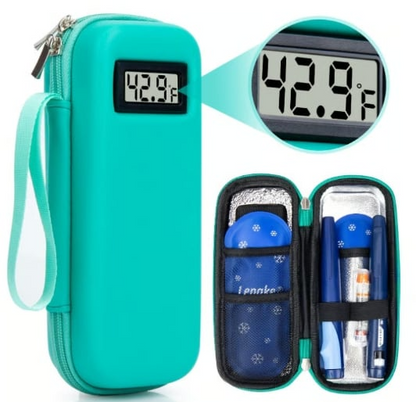 🔥Insulin Cooler Travel Case with Temperature Display