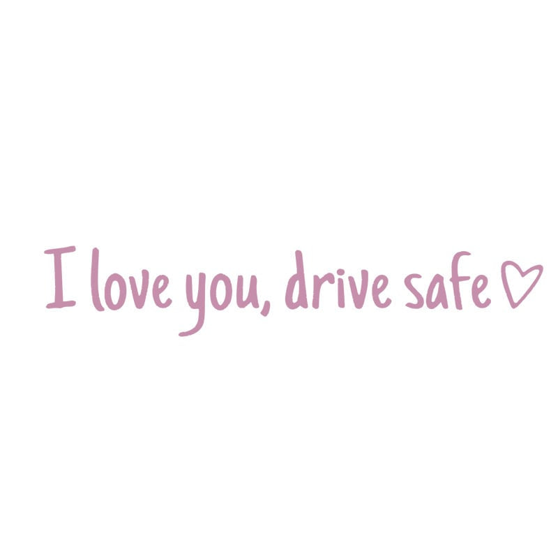 💓 I love you, drve safe Sticker（3pcs）
