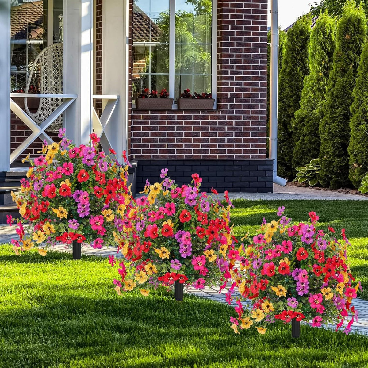 🔥Outdoor/Indoor UV Resistant Artificial Flower Decor ✅