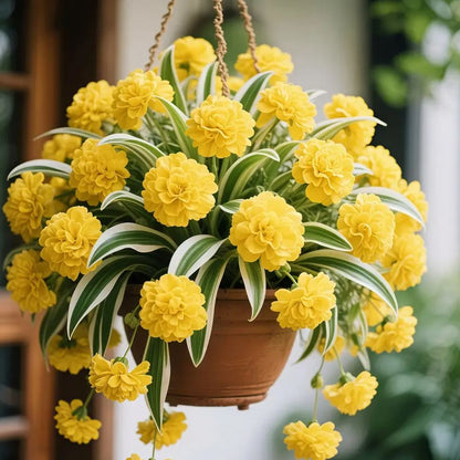 🌼 Fragrant Golden Baby Spider Plant ✨ Giant Blooms & Incredible Scent