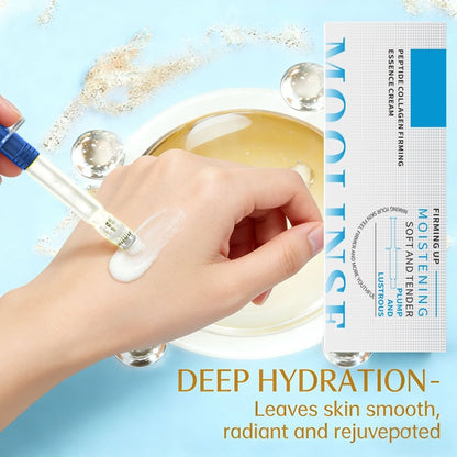 Polypeptide Collagen Elastic Essence Cream Moisturizing Hydrating Firming Low Irritating Serum